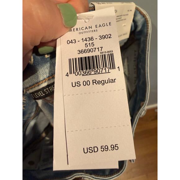 American Eagle NE(X)T Level Stretch Low-Rise Flare Jeans - Picture 5 of 5